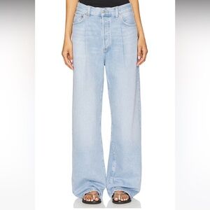 AGOLDE 
Franka Pleat Baggy Jeans in Scope